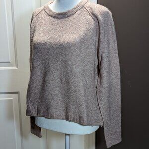 Madewell Exposed Seam Crewneck Sweater, Size S